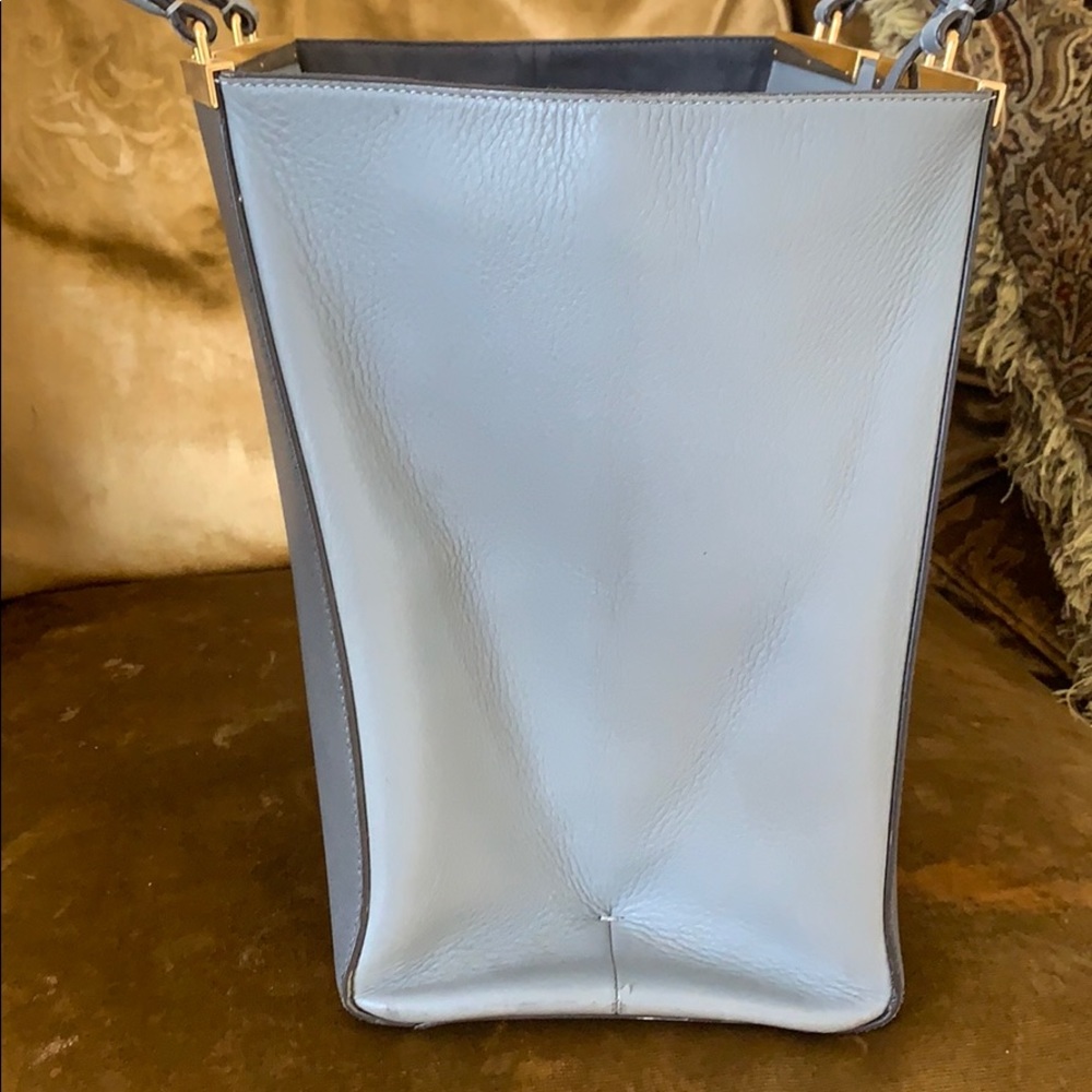 New no tags Fendi gray leather bag - Picture 13 of 15